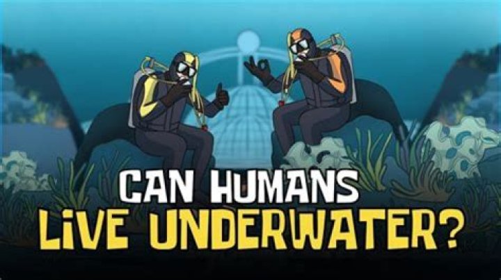Can humans live in water?