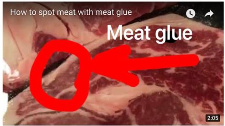 Does Tyson use meat glue?