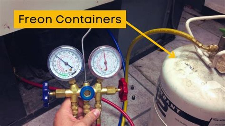 How can you tell if Freon is leaking?