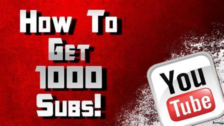 How do I get 1k subs?