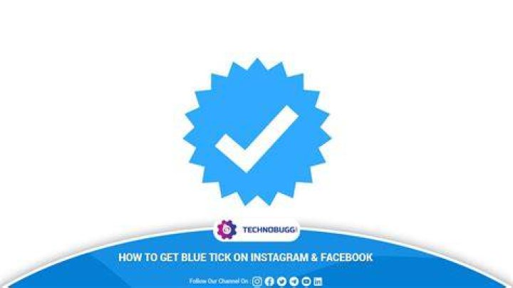How do I get blue tick on my Instagram account?