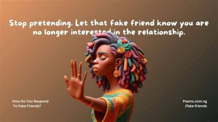 How do I remove a fake friend from my life?