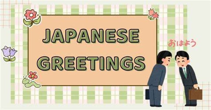 How do Japanese greet customers?