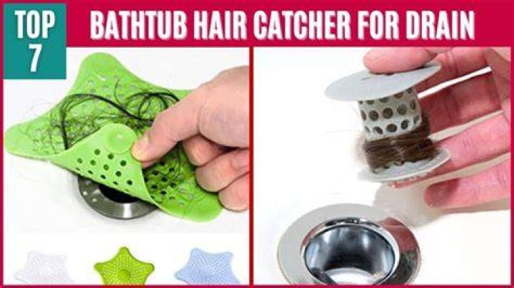 How do you get hair out of bathtub drain?