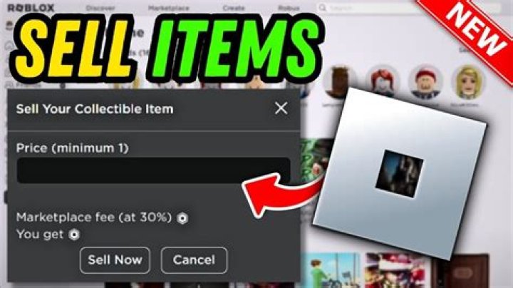 How do you sell stuff on Roblox for real money?