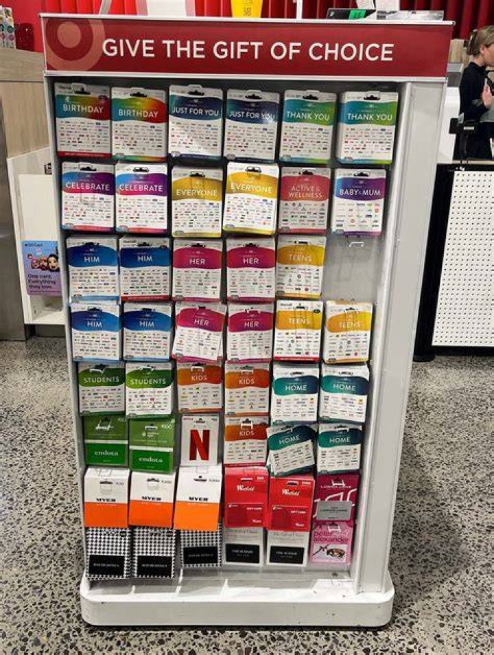 What gift cards does Target buy?