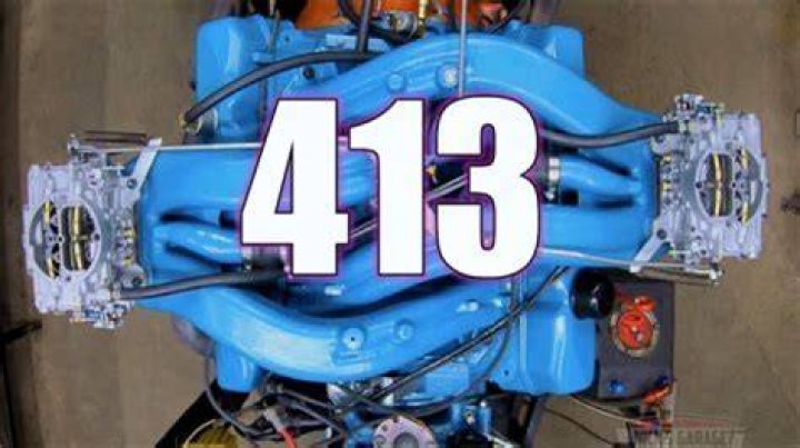 What is a 413 Dodge motor?