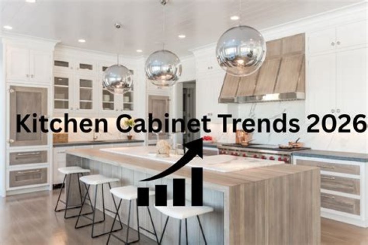 What is the 2021 trend for kitchen cabinets?