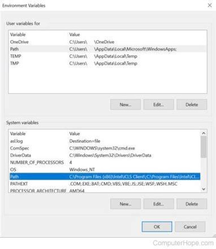 What is the purpose of environment variables?