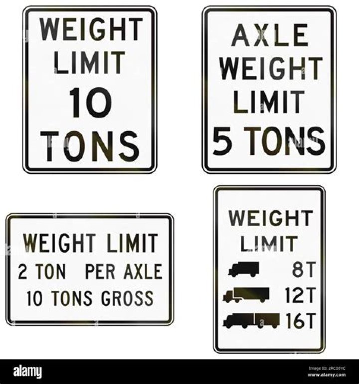 What is the weight limit for the NFL?