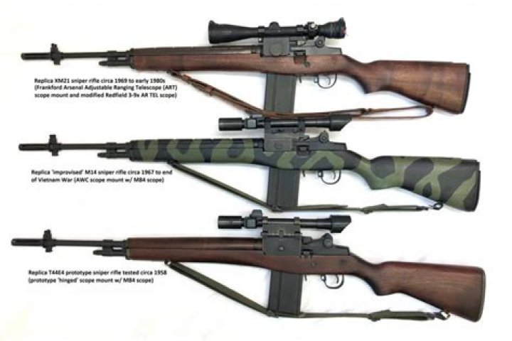 What rifle did Vietnam snipers use?