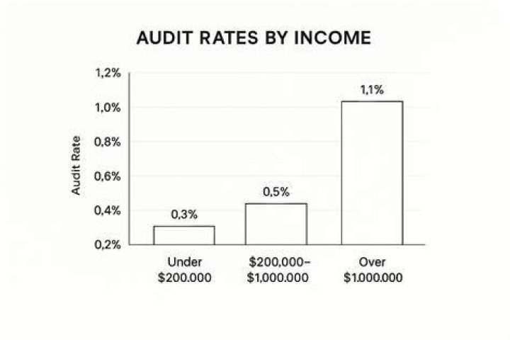Who is more likely to get audited by the IRS?