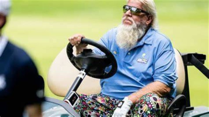 Why Can John Daly drive a cart?