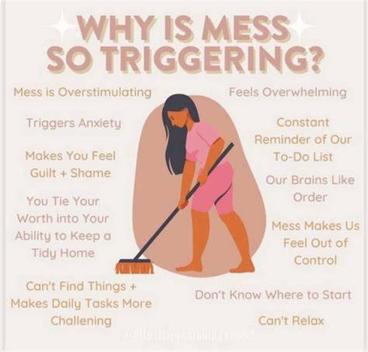 Why does mess make me anxious?